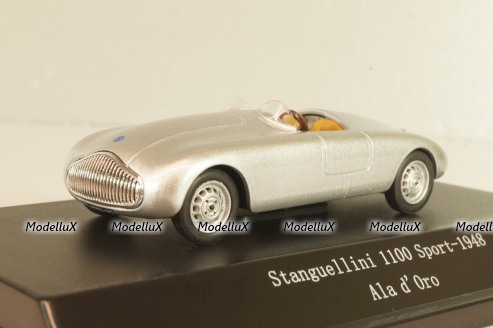 Stanguellini 1100 Sport 1948 Ala d'Oro, silver, 540131, Starline 1:43