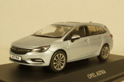 Opel Astra K Sports tourer, diamond blue, iScale 1:43