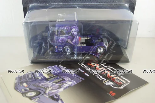 Scania S 560 2022, blue, Truck Tuning Collection #16, Hachette 1:43