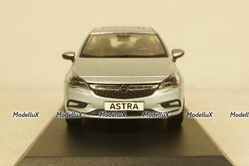 Opel Astra K Sports tourer, diamond blue, iScale 1:43
