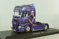 Scania S 560 2022, blue, Truck Tuning Collection #16, Hachette 1:43