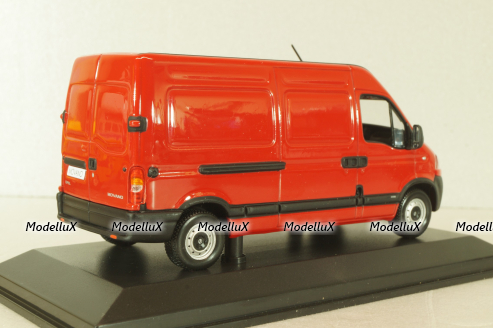 Opel Movano 2003 van hight roof, red, Norev 1:43