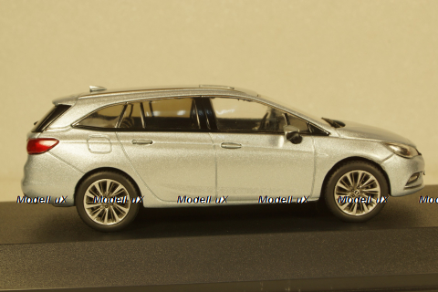 Opel Astra K Sports tourer, diamond blue, iScale 1:43