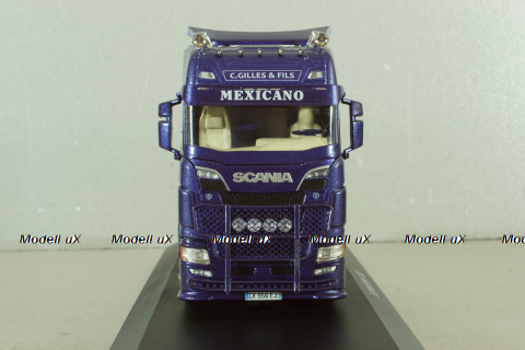 Scania S 560 2022, blue, Truck Tuning Collection #16, Hachette 1:43