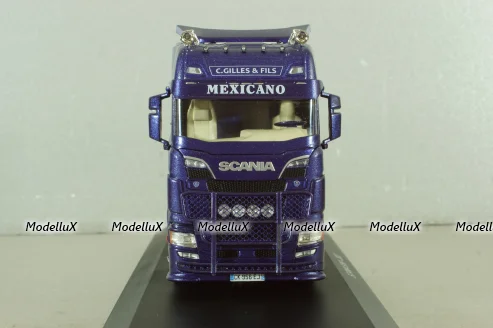 Scania S 560 2022, blue, Truck Tuning Collection #16, Hachette 1:43