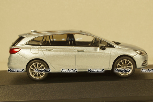 Opel Astra K Sports tourer, diamond blue, iScale 1:43