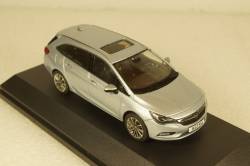 Opel Astra K Sports tourer, diamond blue, iScale 1:43
