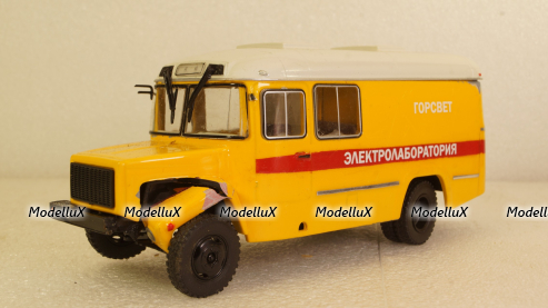 Кавз-3976 Электролаборатория. После ДТП, Алник43 1:43