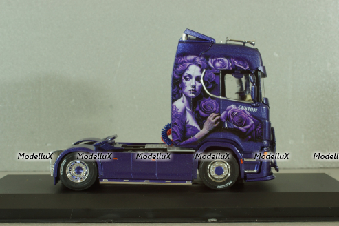 Scania S 560 2022, blue, Truck Tuning Collection #16, Hachette 1:43