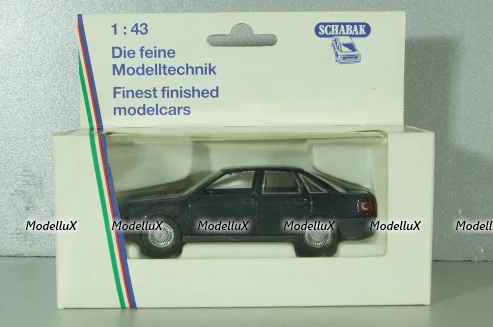 Audi 80 Quattro (B3) 1986, blue, 1035, Schabak 1:43