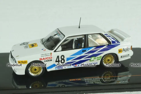 BMW M3 (E30) №48 CiBiEmme WTCC 1987, GTM130, IXO 1:43