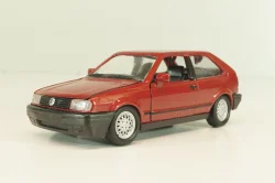 Volkswagen Polo II Coupe (B3) 1982, red, 1000R, Schabak 1:43