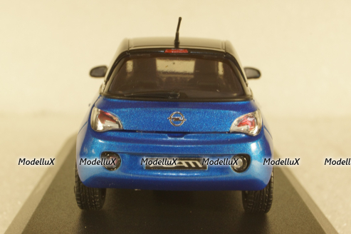 Opel Adam, arden blue/onyx black, 2012, IScale 1:43