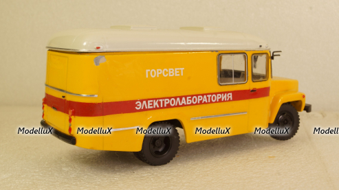 Кавз-3976 Электролаборатория. После ДТП, Алник43 1:43