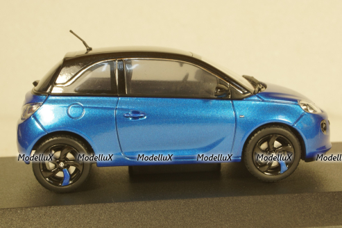 Opel Adam, arden blue/onyx black, 2012, IScale 1:43