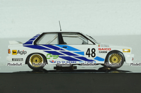 BMW M3 (E30) №48 CiBiEmme WTCC 1987, GTM130, IXO 1:43