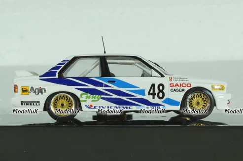 BMW M3 (E30) №48 CiBiEmme WTCC 1987, GTM130, IXO 1:43