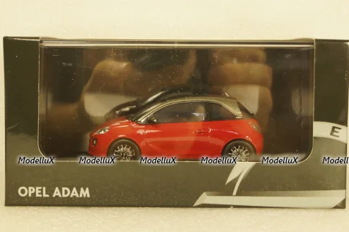 Opel Adam, Fire red/light grey,  2012, IScale 1:43