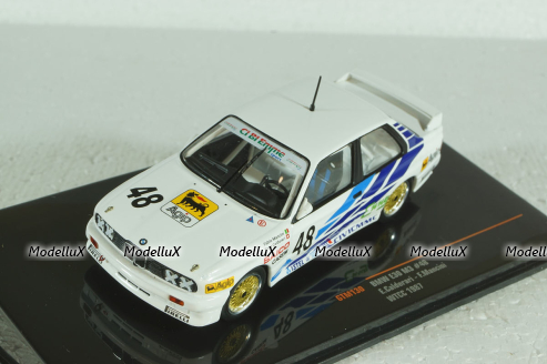 BMW M3 (E30) №48 CiBiEmme WTCC 1987, GTM130, IXO 1:43