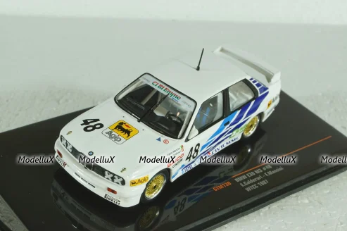 BMW M3 (E30) №48 CiBiEmme WTCC 1987, GTM130, IXO 1:43