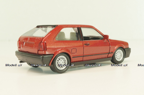 Volkswagen Polo II Coupe (B3) 1982, red, 1000R, Schabak 1:43