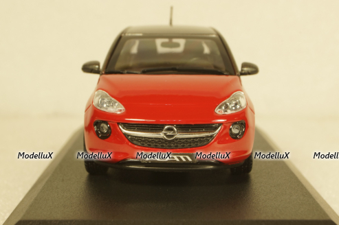 Opel Adam, Fire red/light grey,  2012, IScale 1:43