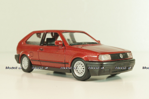 Volkswagen Polo II Coupe (B3) 1982, red, 1000R, Schabak 1:43