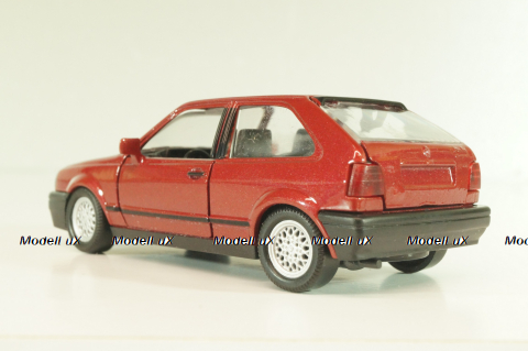Volkswagen Polo II Coupe (B3) 1982, red, 1000R, Schabak 1:43