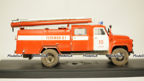 Газ - 53А  АЦ-30 со следами эксплуатации, Modellux 1:43