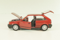 Volkswagen Polo II Coupe (B3) 1982, red, 1000R, Schabak 1:43