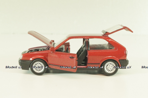 Volkswagen Polo II Coupe (B3) 1982, red, 1000R, Schabak 1:43