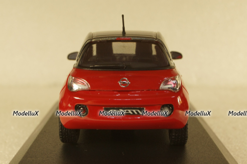 Opel Adam, Fire red/light grey,  2012, IScale 1:43