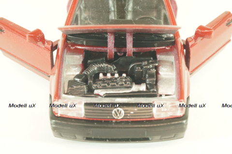 Volkswagen Polo II Coupe (B3) 1982, red, 1000R, Schabak 1:43
