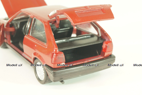 Volkswagen Polo II Coupe (B3) 1982, red, 1000R, Schabak 1:43