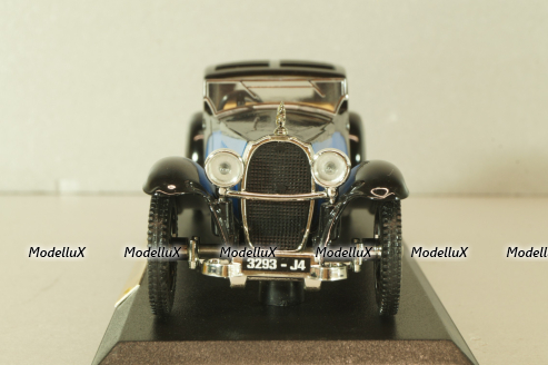 Bugatti Royale 1930, black/blue, Solido 1:43