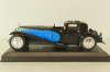 Bugatti Royale 1930, black/blue, Solido 1:43