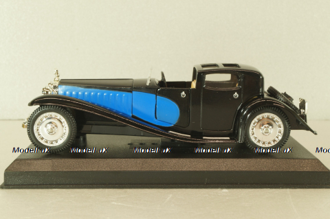 Bugatti Royale 1930, black/blue, Solido 1:43