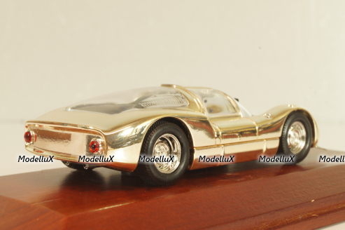 Porsche 906 Carrera 6 1965, chrome, Atlas 1:43 Уценка!