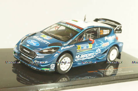Ford Fiesta WRC #33, Rally Guanajuato Mexico 2019, RAM710, IXO 1:43 