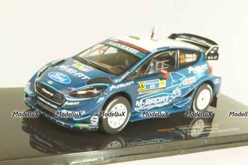 Ford Fiesta WRC #33, Rally Guanajuato Mexico 2019, RAM710, IXO 1:43 