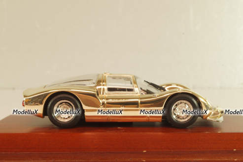 Porsche 906 Carrera 6 1965, chrome, Atlas 1:43 Уценка!