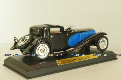 Bugatti Royale 1930, black/blue, Solido 1:43