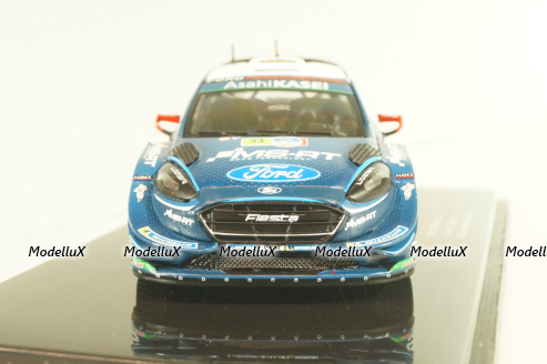Ford Fiesta WRC #33, Rally Guanajuato Mexico 2019, RAM710, IXO 1:43 
