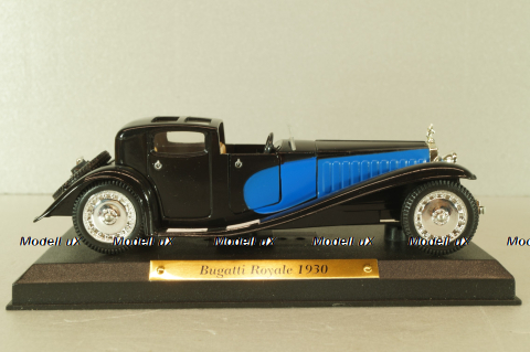 Bugatti Royale 1930, black/blue, Solido 1:43