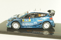Ford Fiesta WRC #33, Rally Guanajuato Mexico 2019, RAM710, IXO 1:43 