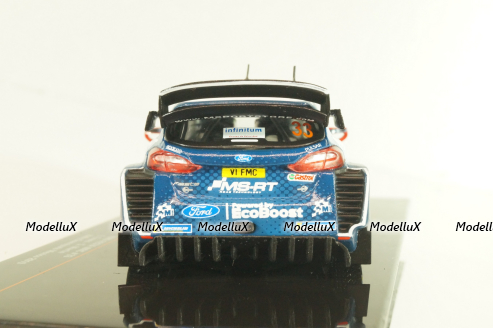 Ford Fiesta WRC #33, Rally Guanajuato Mexico 2019, RAM710, IXO 1:43 