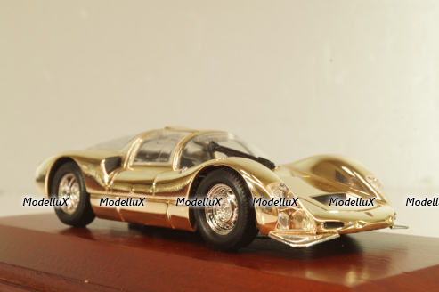 Porsche 906 Carrera 6 1965, chrome, Atlas 1:43 Уценка!