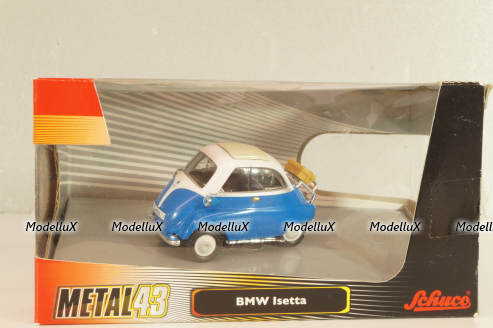 BMW Isetta, blue/white, 403331151, Schuco 1:43