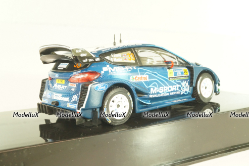 Ford Fiesta WRC #33, Rally Guanajuato Mexico 2019, RAM710, IXO 1:43 