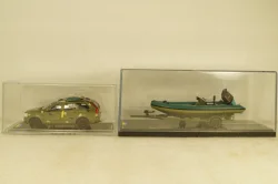 Volvo XC90 with powerboat Ukraine Territorial Defense Forces (Zaporizhzhia 2022), TruckTyr 1:43